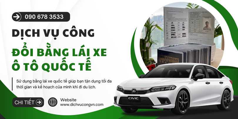 Đổi bằng lái xe ô tô quốc tế