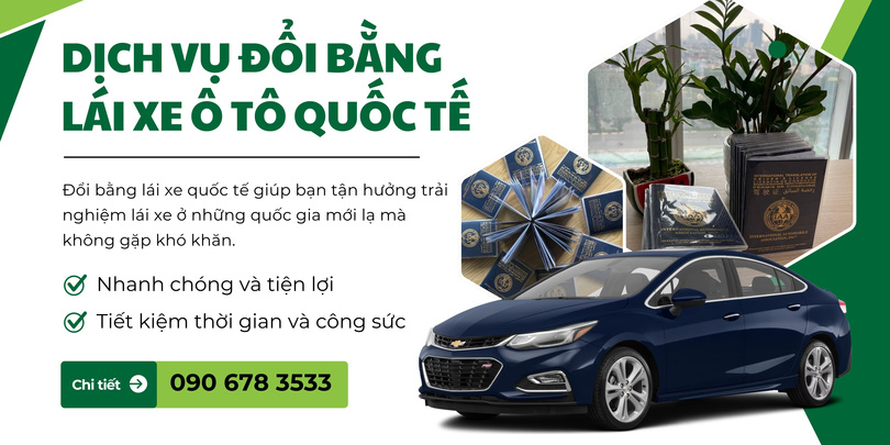 Lợi ích đổi bằng lái xe ô tô quốc tế tại Bình Dương