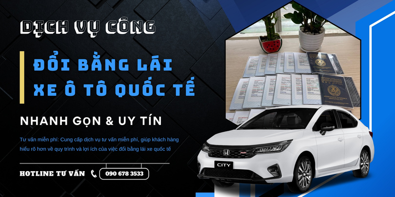 Tầm quan trong đổi bằng lái xe ô tô quốc tế tại Long An