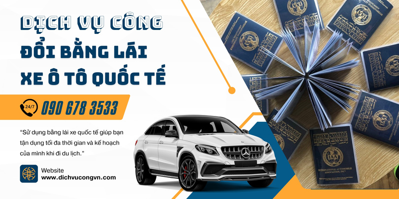 Tầm quan trọng đổi bằng lái xe ô tô quốc tế