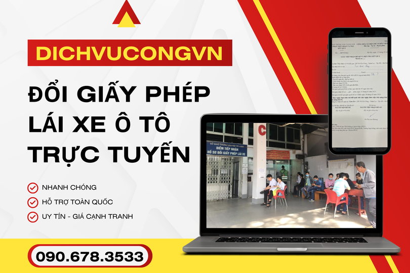 Đổi giấy phép lái xe ô tô tại Quảng Ninh