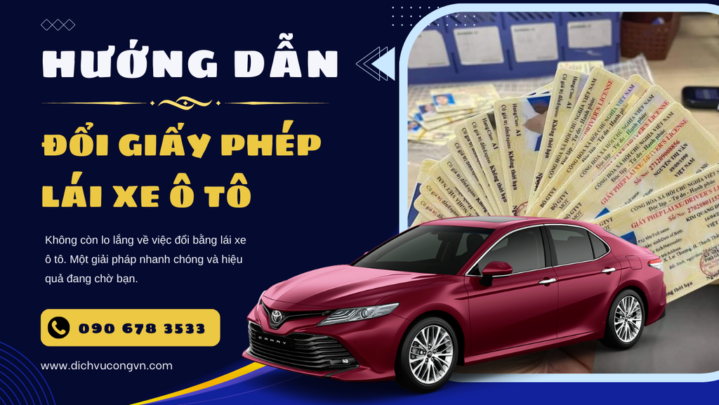 Mẹo Đổi Bằng Lái Xe Ô Tô Tại Hà Nội