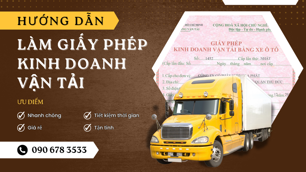 Hướng dẫn xin giấy phép kinh doanh vận tải tại Vũng Tàu.