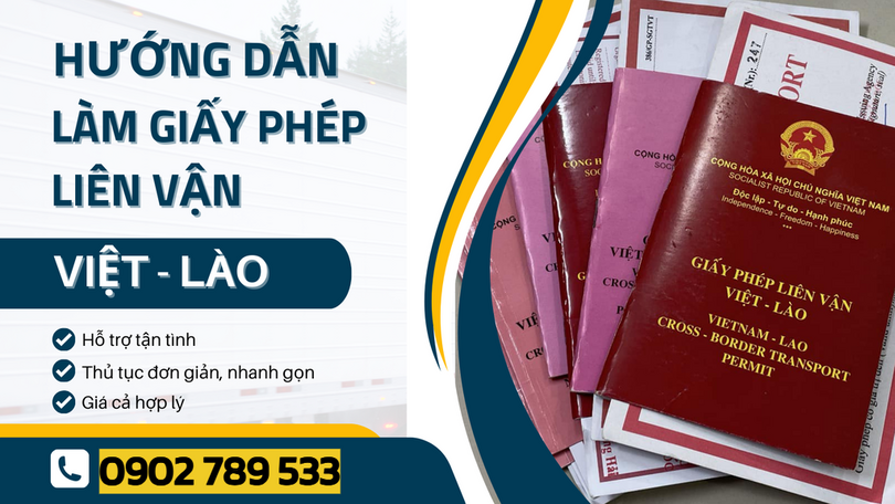 Hướng dẫn làm giấy phép liên vận việt lào tại Đồng Nai