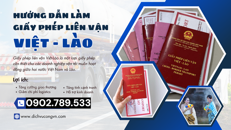 Hướng dẫn làm giấy phép liên vận việt lào tại Đồng Nai