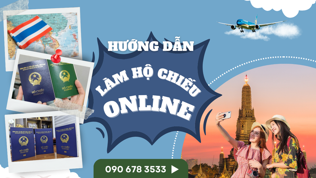 Thủ tục xin làm hộ chiếu online tại Bắc Ninh