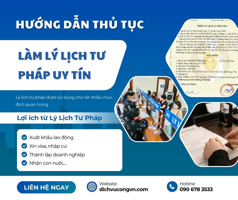 Làm lý lịch tư pháp tại Đồng Nai