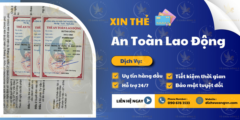 Những Ai Cần Phải Có Thẻ An Toàn Lao Động?