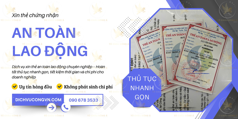 Làm thẻ an toàn lao động tại Đồng Nai