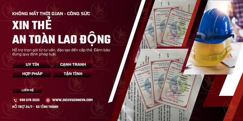 Quy Trình Đăng Ký Làm Thẻ An Toàn Lao Động Tại Đồng Nai