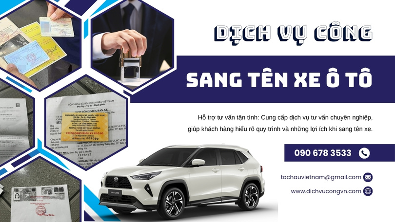 Lợi ích của dịch vụ sang tên xe ô tô