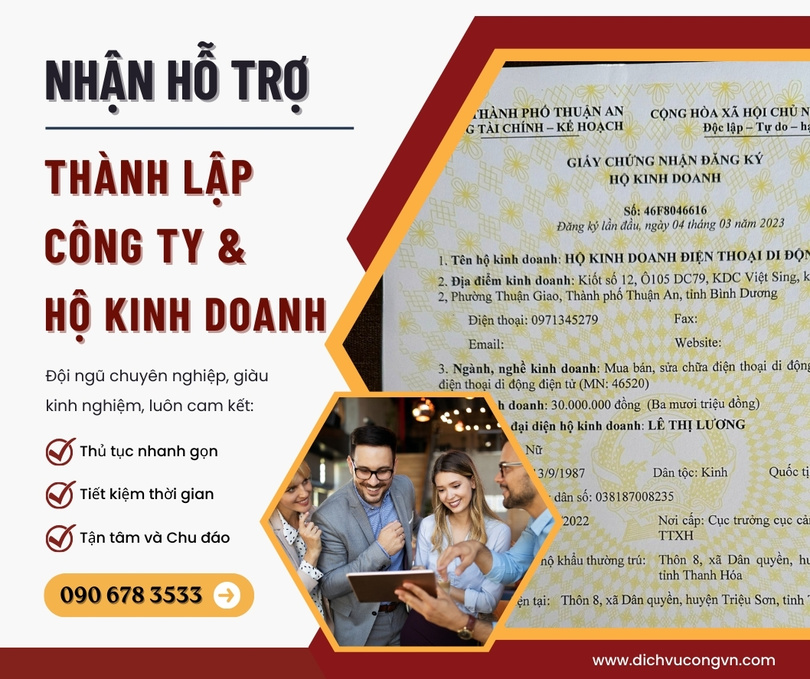 Thành lập công ty, hộ kinh doanh tại Hải Phòng