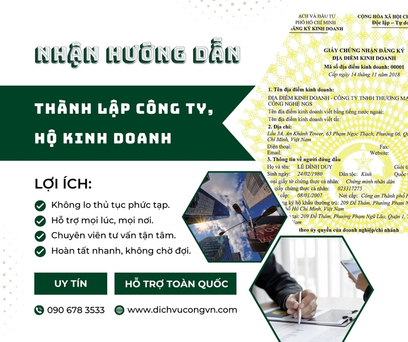 Lợi ích của việc thành lập công ty, hộ kinh doanh tại Hải Phòng