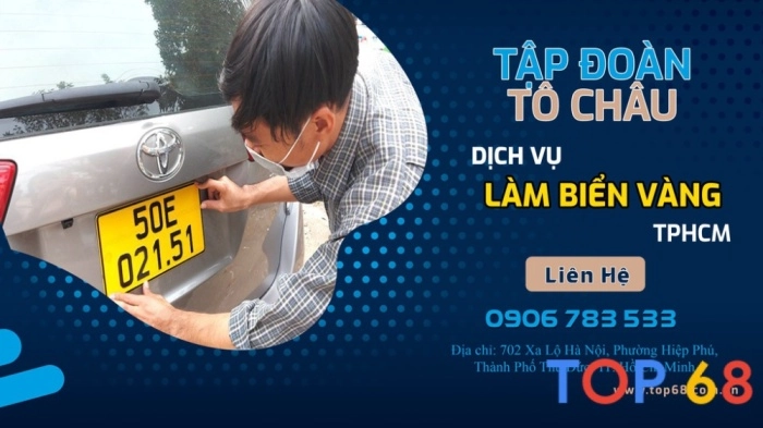 Dịch vụ đổi biển vàng sang trắng uy tín tại TP Hồ Chí Minh
