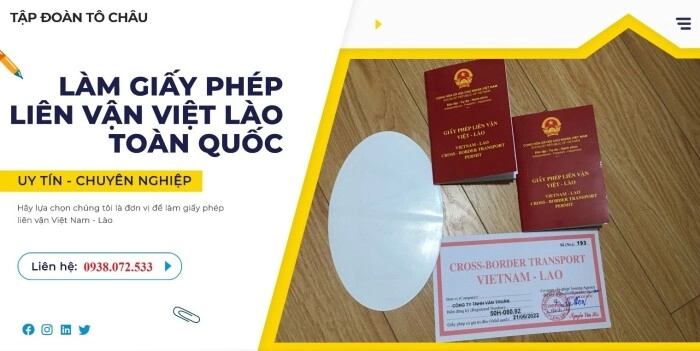 Thủ tục làm giấy phép liên vận Việt Lào tại Nghệ An