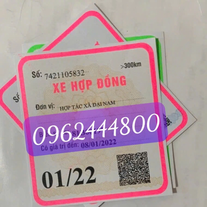 Thủ tục xin cấp phù hiệu xe hợp đồng tại Phú Thọ